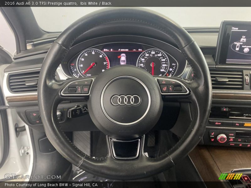 Ibis White / Black 2016 Audi A6 3.0 TFSI Prestige quattro
