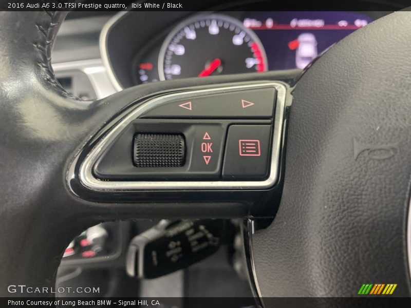 Ibis White / Black 2016 Audi A6 3.0 TFSI Prestige quattro