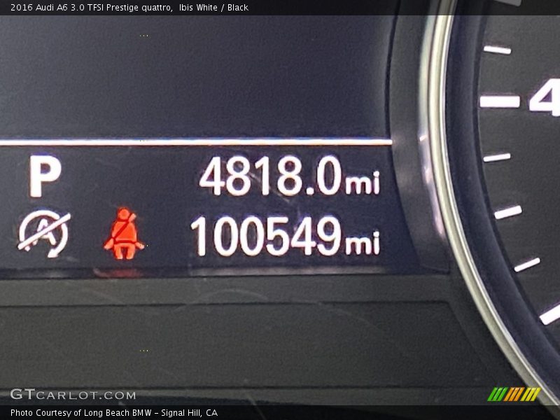 Ibis White / Black 2016 Audi A6 3.0 TFSI Prestige quattro