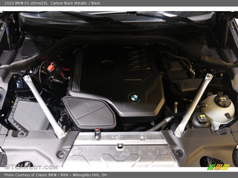 Carbon Black Metallic / Black 2020 BMW X3 xDrive30i