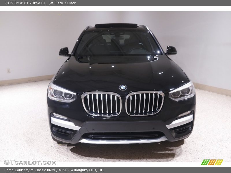 Jet Black / Black 2019 BMW X3 xDrive30i