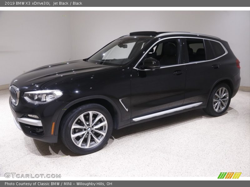 Jet Black / Black 2019 BMW X3 xDrive30i