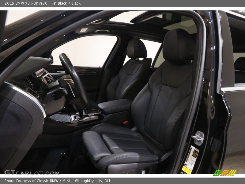 Jet Black / Black 2019 BMW X3 xDrive30i
