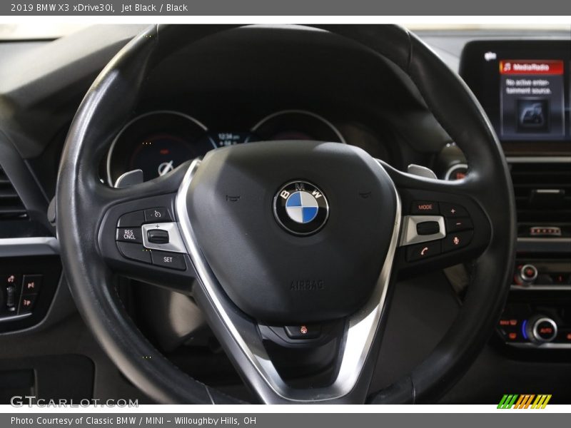 Jet Black / Black 2019 BMW X3 xDrive30i