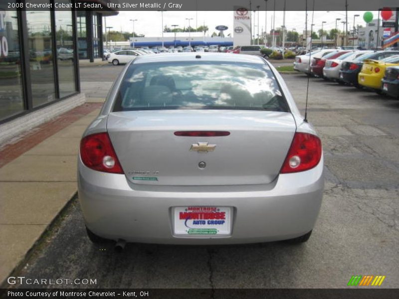 Ultra Silver Metallic / Gray 2008 Chevrolet Cobalt LT Sedan