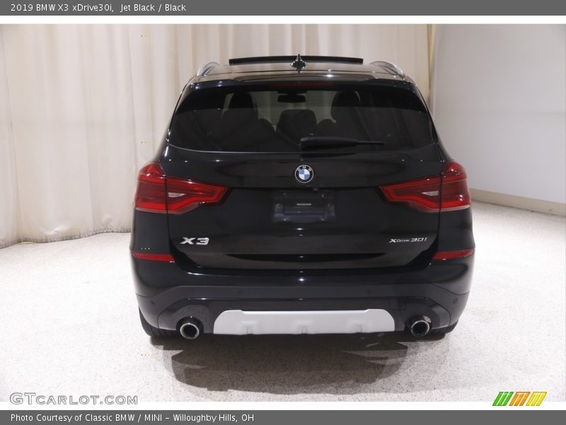 Jet Black / Black 2019 BMW X3 xDrive30i
