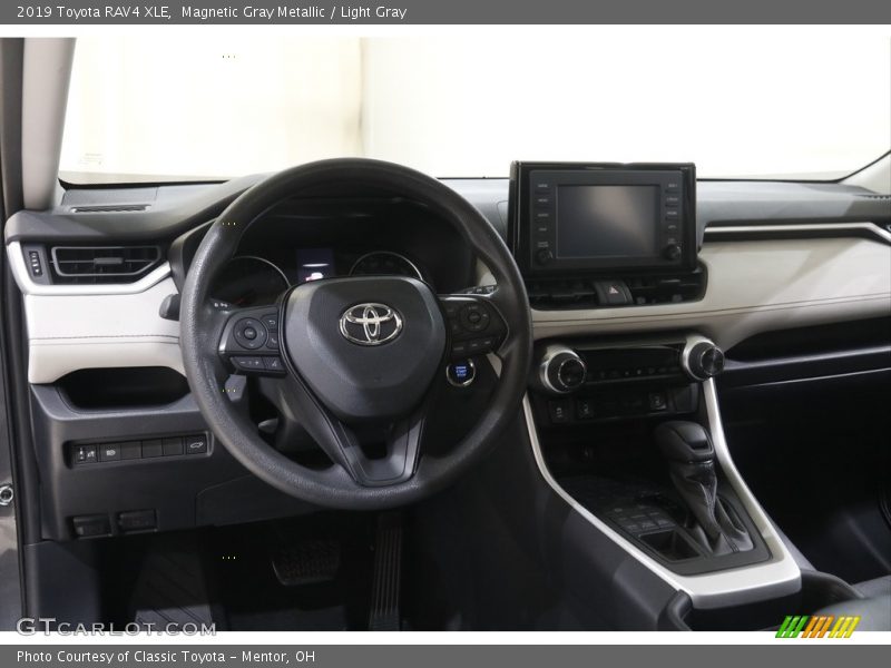 Magnetic Gray Metallic / Light Gray 2019 Toyota RAV4 XLE