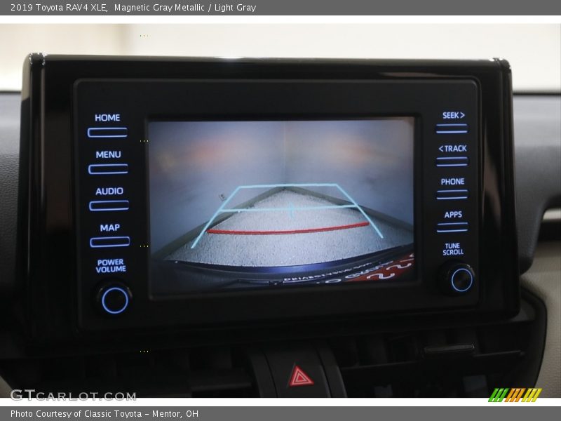 Magnetic Gray Metallic / Light Gray 2019 Toyota RAV4 XLE