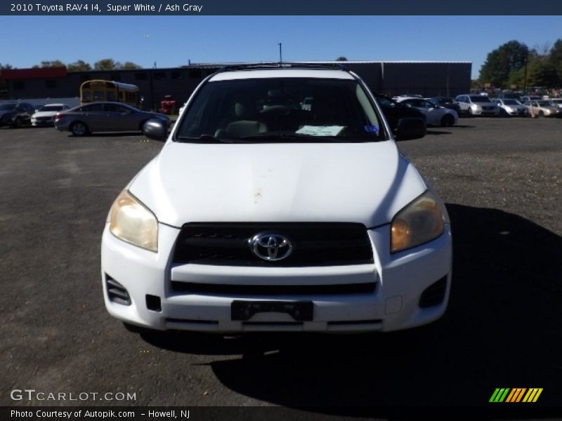 Super White / Ash Gray 2010 Toyota RAV4 I4