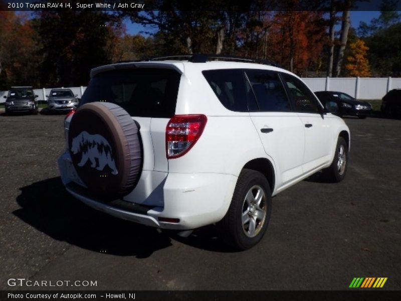 Super White / Ash Gray 2010 Toyota RAV4 I4