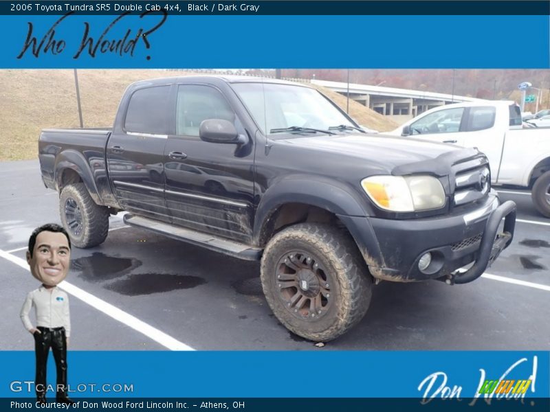 Black / Dark Gray 2006 Toyota Tundra SR5 Double Cab 4x4