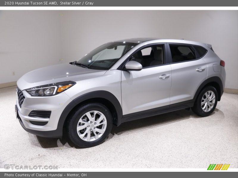 Stellar Silver / Gray 2020 Hyundai Tucson SE AWD