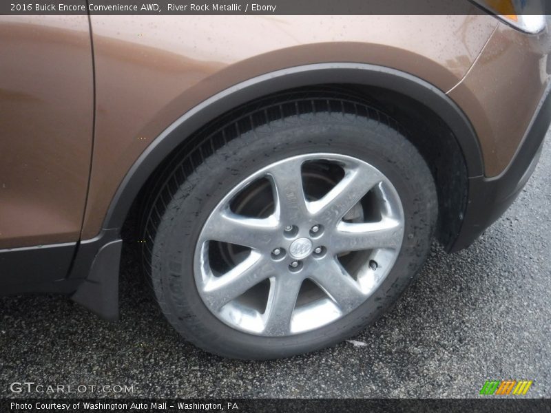 River Rock Metallic / Ebony 2016 Buick Encore Convenience AWD