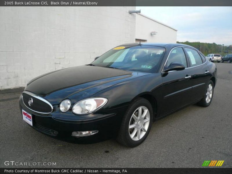 Black Onyx / Neutral/Ebony 2005 Buick LaCrosse CXS