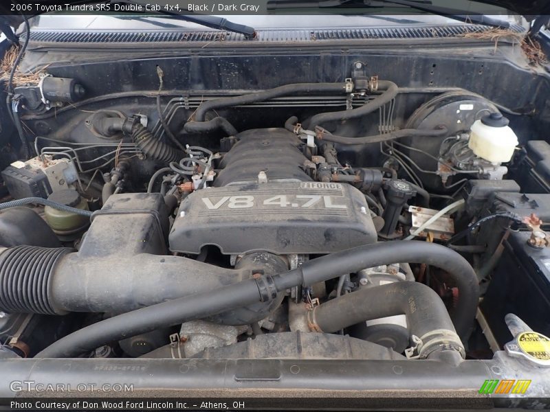 Black / Dark Gray 2006 Toyota Tundra SR5 Double Cab 4x4