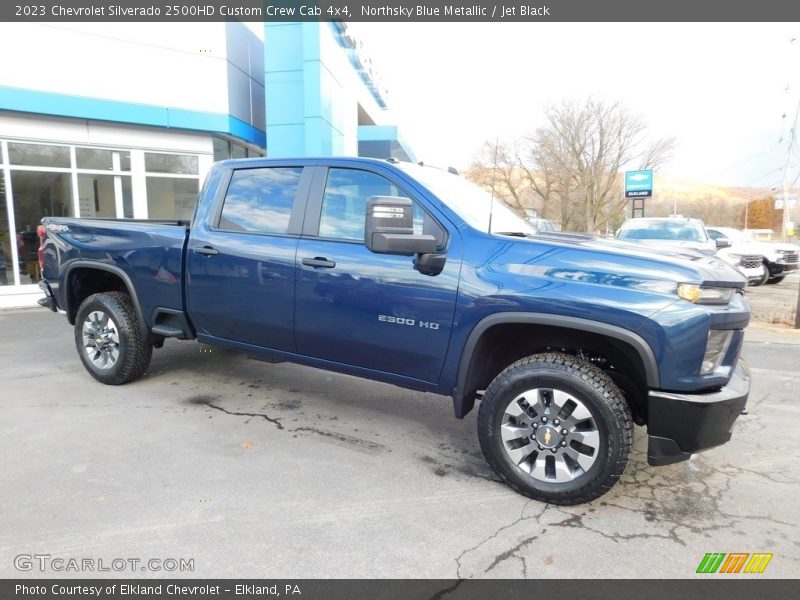  2023 Silverado 2500HD Custom Crew Cab 4x4 Northsky Blue Metallic
