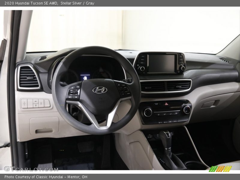 Stellar Silver / Gray 2020 Hyundai Tucson SE AWD