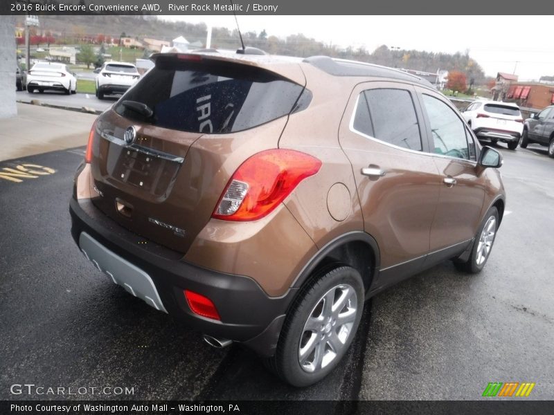 River Rock Metallic / Ebony 2016 Buick Encore Convenience AWD