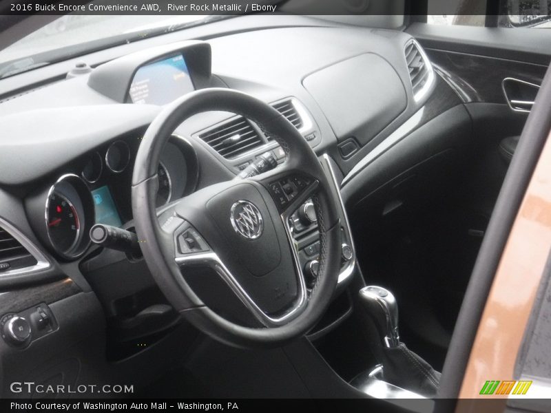River Rock Metallic / Ebony 2016 Buick Encore Convenience AWD