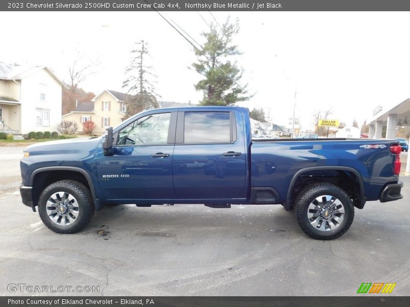  2023 Silverado 2500HD Custom Crew Cab 4x4 Northsky Blue Metallic