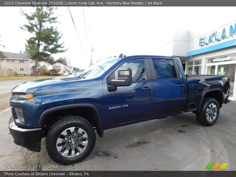  2023 Silverado 2500HD Custom Crew Cab 4x4 Northsky Blue Metallic