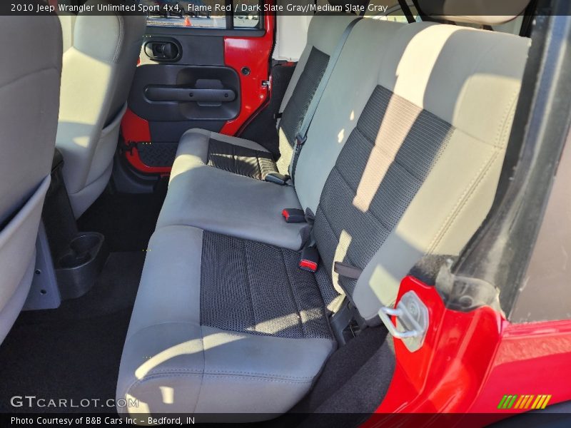 Flame Red / Dark Slate Gray/Medium Slate Gray 2010 Jeep Wrangler Unlimited Sport 4x4