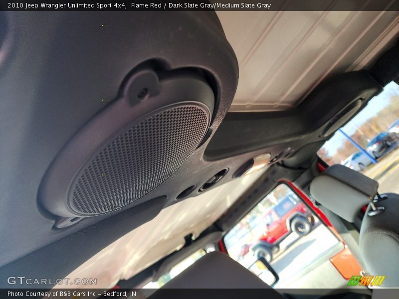 Flame Red / Dark Slate Gray/Medium Slate Gray 2010 Jeep Wrangler Unlimited Sport 4x4