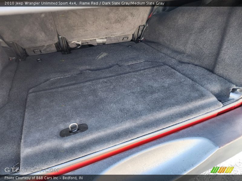 Flame Red / Dark Slate Gray/Medium Slate Gray 2010 Jeep Wrangler Unlimited Sport 4x4