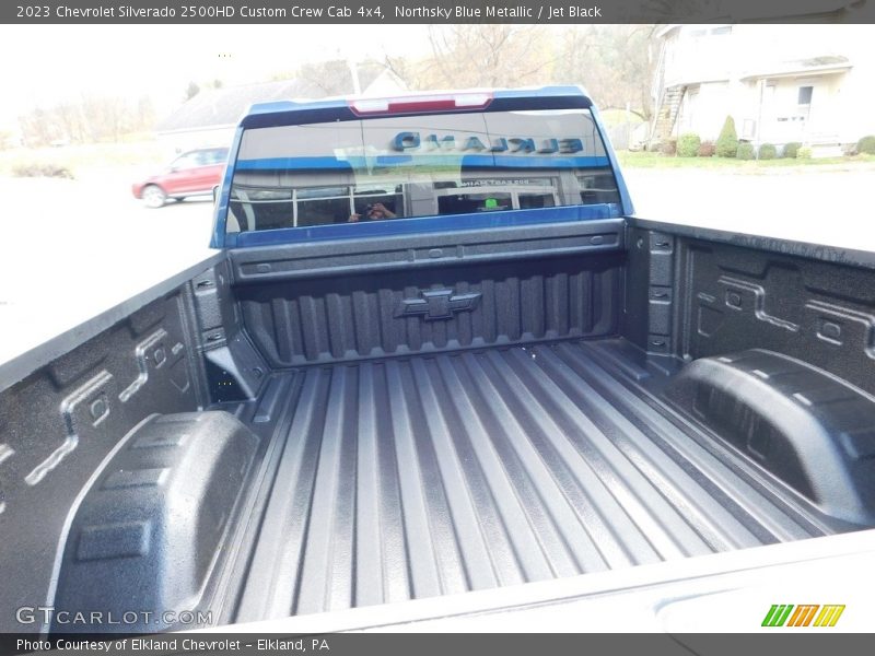Northsky Blue Metallic / Jet Black 2023 Chevrolet Silverado 2500HD Custom Crew Cab 4x4