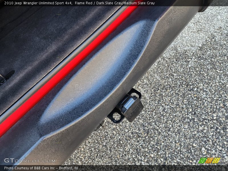 Flame Red / Dark Slate Gray/Medium Slate Gray 2010 Jeep Wrangler Unlimited Sport 4x4