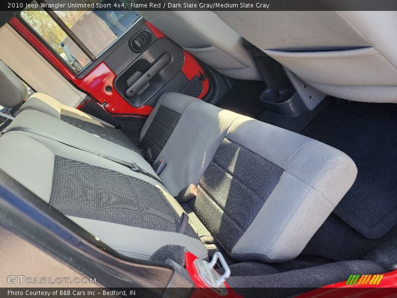 Flame Red / Dark Slate Gray/Medium Slate Gray 2010 Jeep Wrangler Unlimited Sport 4x4