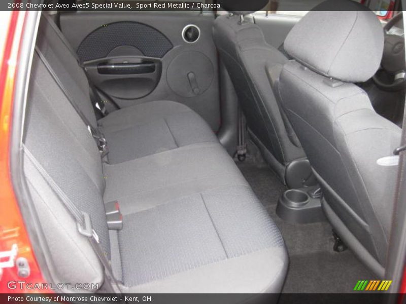 Sport Red Metallic / Charcoal 2008 Chevrolet Aveo Aveo5 Special Value