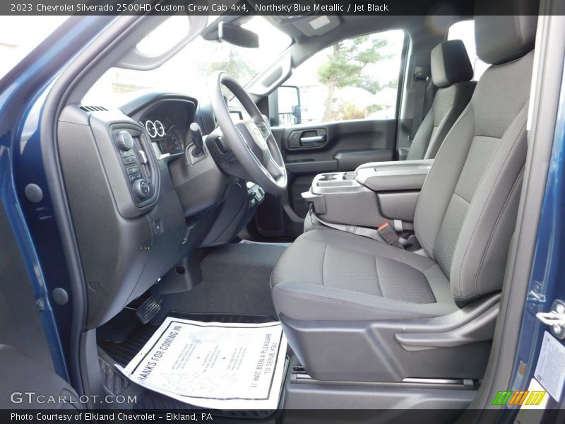 Front Seat of 2023 Silverado 2500HD Custom Crew Cab 4x4