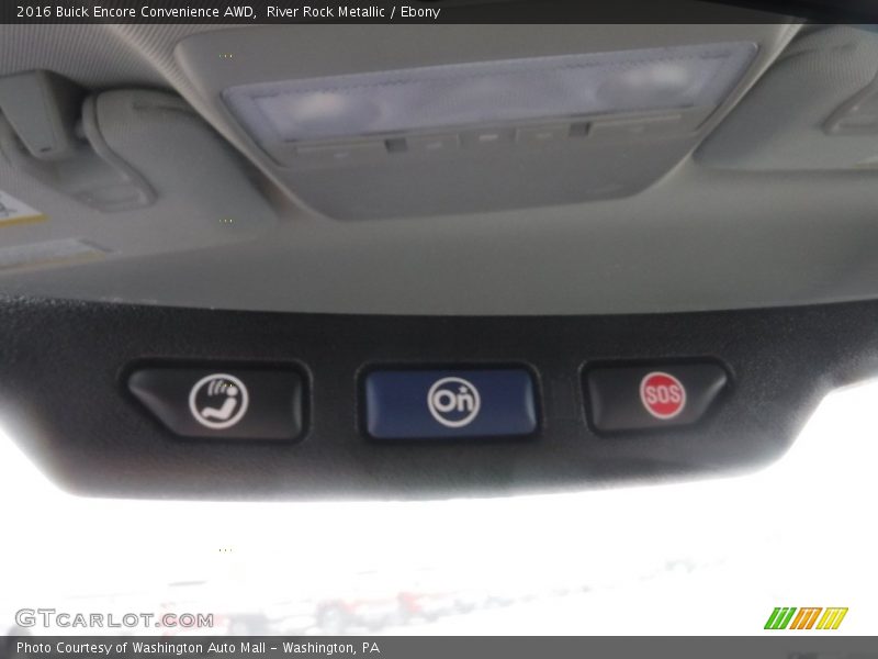 River Rock Metallic / Ebony 2016 Buick Encore Convenience AWD