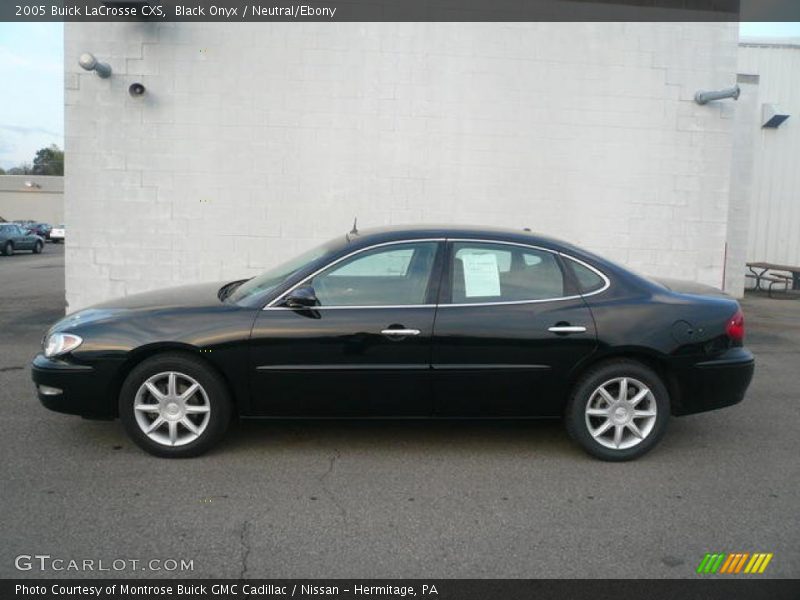 Black Onyx / Neutral/Ebony 2005 Buick LaCrosse CXS