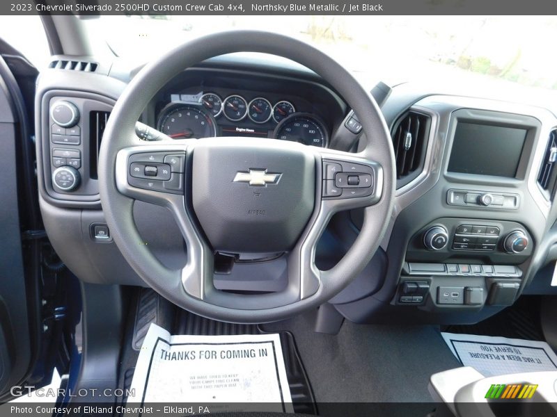  2023 Silverado 2500HD Custom Crew Cab 4x4 Steering Wheel