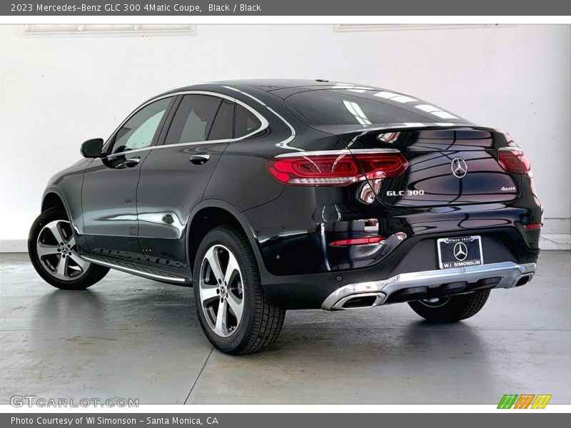 Black / Black 2023 Mercedes-Benz GLC 300 4Matic Coupe