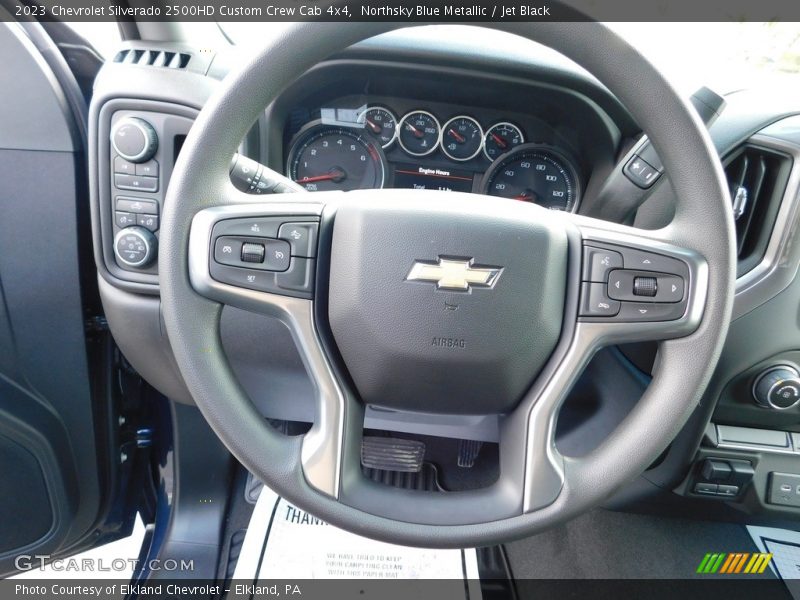  2023 Silverado 2500HD Custom Crew Cab 4x4 Steering Wheel