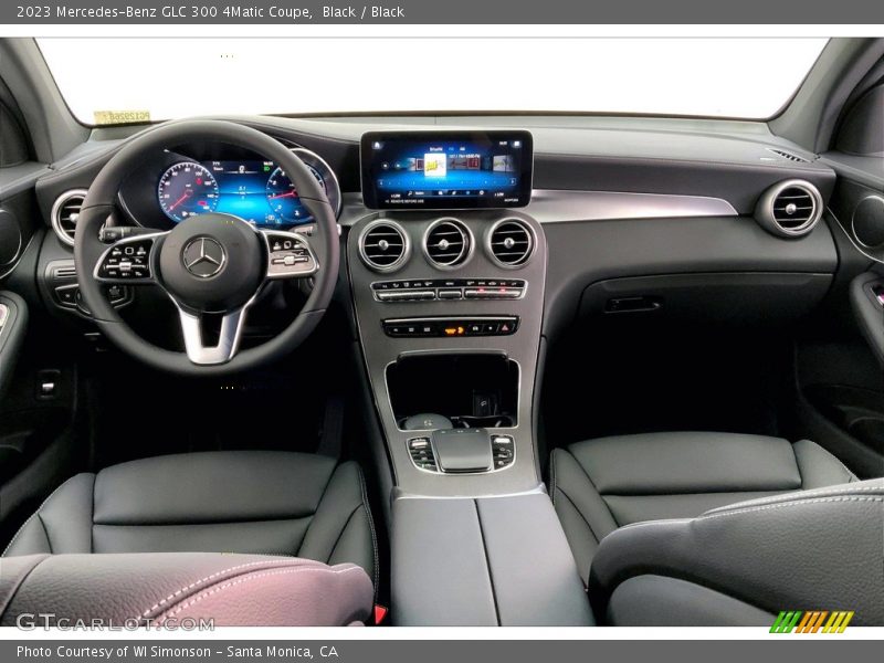 Dashboard of 2023 GLC 300 4Matic Coupe