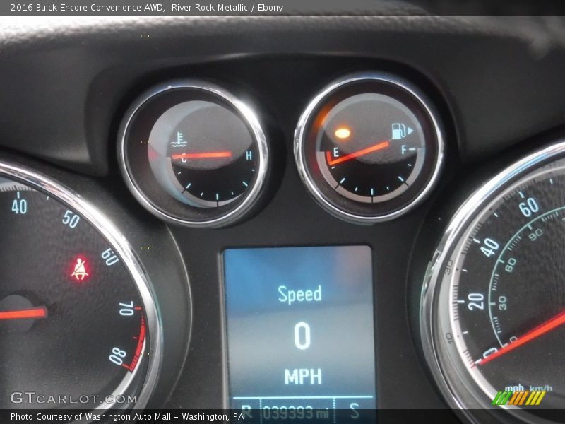 River Rock Metallic / Ebony 2016 Buick Encore Convenience AWD