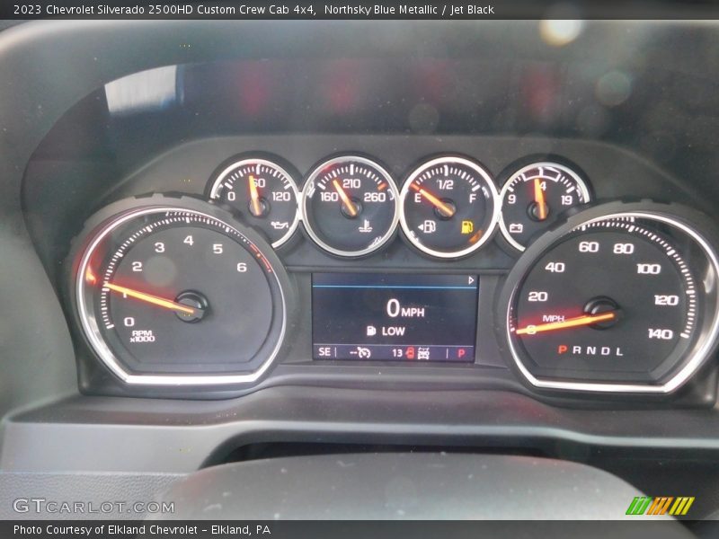  2023 Silverado 2500HD Custom Crew Cab 4x4 Custom Crew Cab 4x4 Gauges