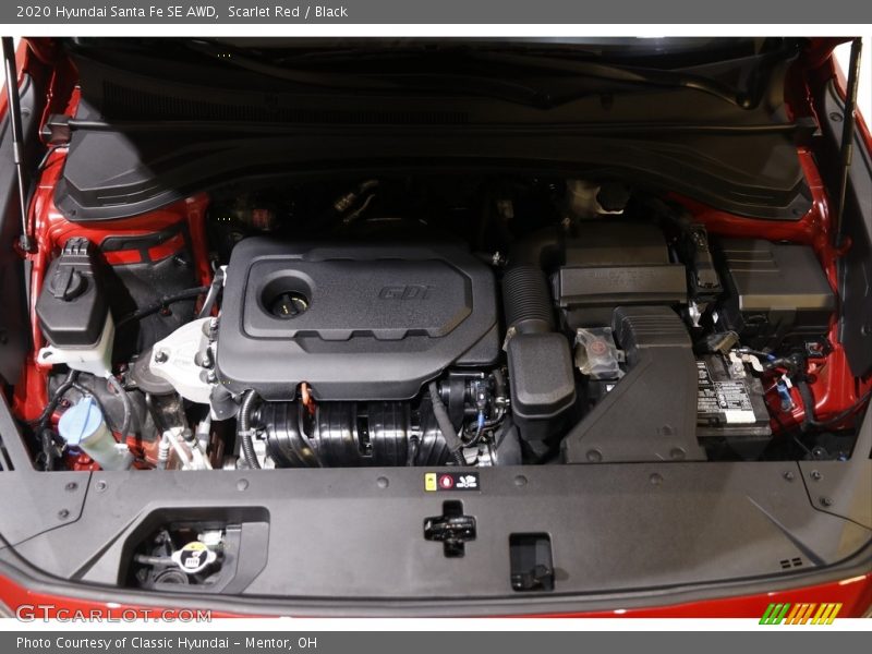  2020 Santa Fe SE AWD Engine - 2.4 Liter DOHC 16-Valve D-CVVT 4 Cylinder