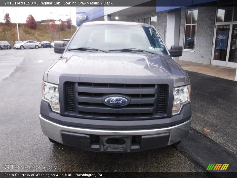 Sterling Grey Metallic / Black 2011 Ford F150 XL Regular Cab