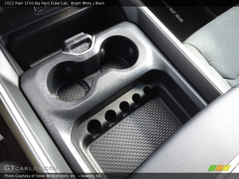Bright White / Black 2022 Ram 1500 Big Horn Crew Cab