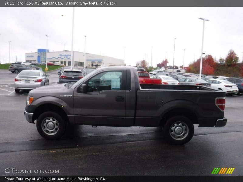 Sterling Grey Metallic / Black 2011 Ford F150 XL Regular Cab