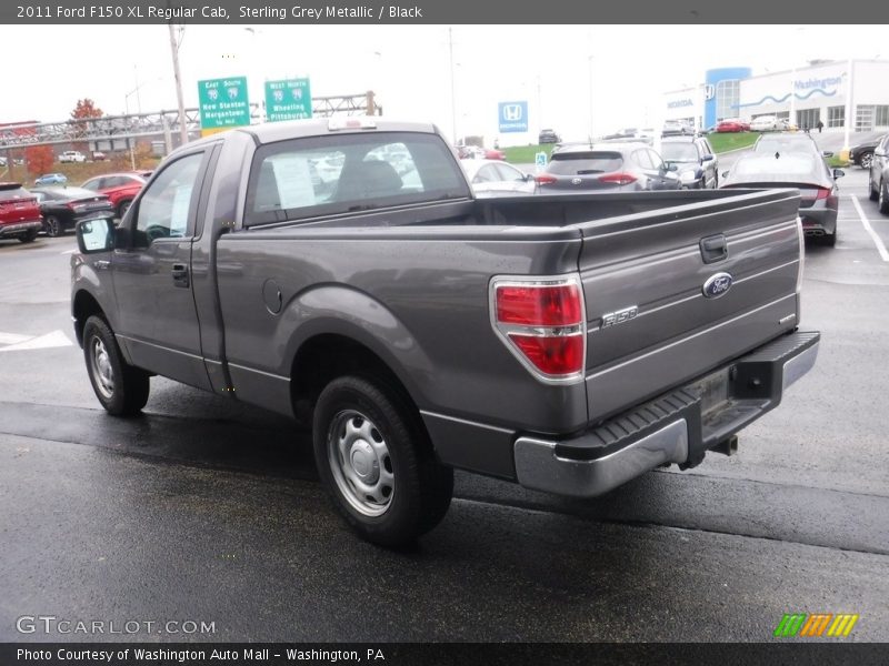 Sterling Grey Metallic / Black 2011 Ford F150 XL Regular Cab