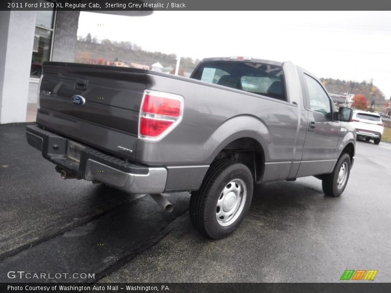 Sterling Grey Metallic / Black 2011 Ford F150 XL Regular Cab