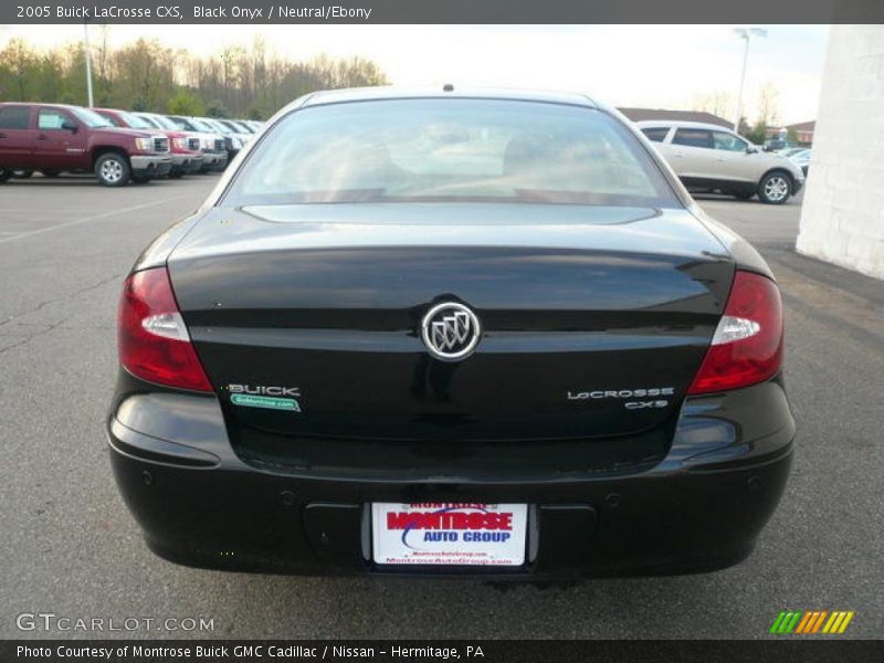 Black Onyx / Neutral/Ebony 2005 Buick LaCrosse CXS