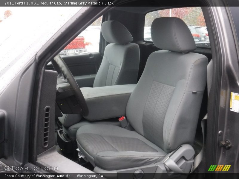 Sterling Grey Metallic / Black 2011 Ford F150 XL Regular Cab