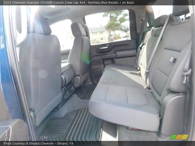 Northsky Blue Metallic / Jet Black 2023 Chevrolet Silverado 2500HD Custom Crew Cab 4x4